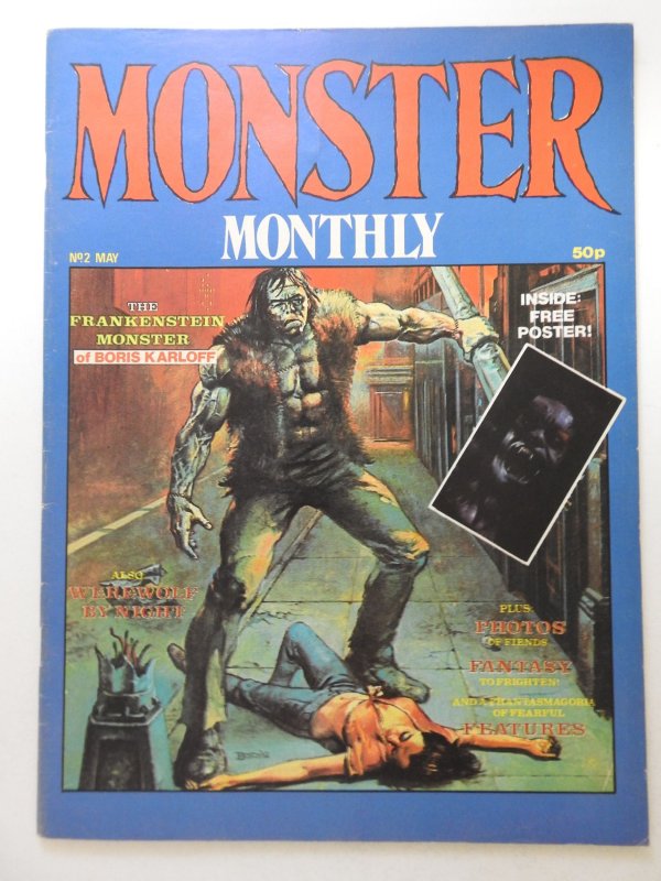 Monsters Unleashed! #6 (1974) W/Poster!! Great Read!! Fine+ Condition!