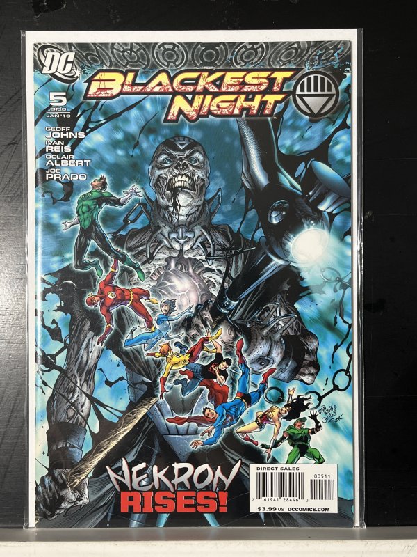 Blackest Night #5 Ivan Reis / Oclair Albert Cover (2010)