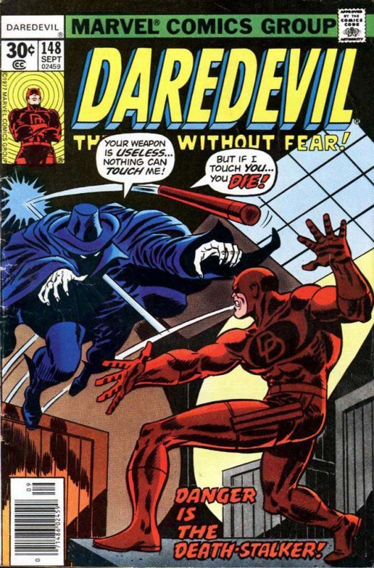 Daredevil #148 (Mark Jewelers) FN ; Marvel | September 1977 Jim Shooter
