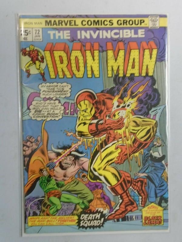 Iron Man #72 (1975 1st Series) 4.0/VG