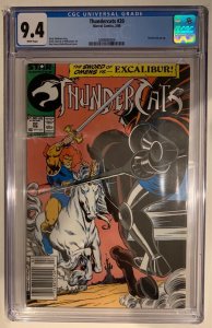 (1988) THUNDERCATS #20 NEWSSTAND VARIANT CVR! CGC 9.4 WP! RARE!