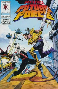 Rai and the Future Force #12 FN ; Valiant | John Ostrander with coupon