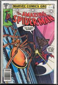 The Amazing Spider-Man #213 (1981) Spider-Man