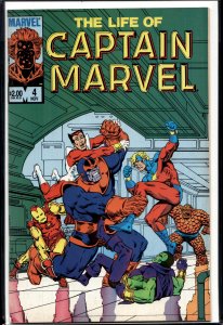 The Life of Captain Marvel #4 (1985) Captain Marvel