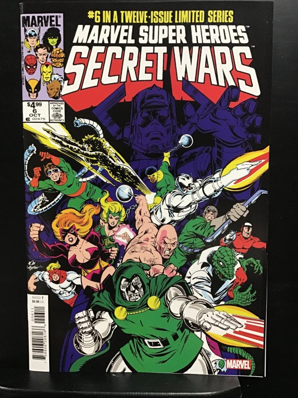 Marvel Super Heroes Secret Wars #6 (2024) facsimile