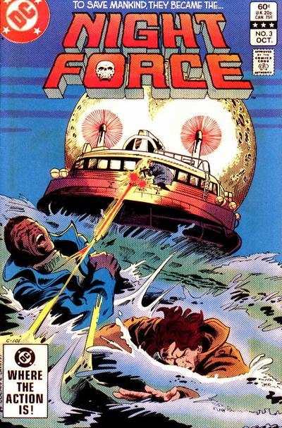 Night Force (1982 series) #3, VF (Stock photo)