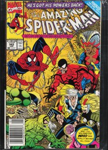 The Amazing Spider-Man #343 (1991) Spider-Man [Key Issue]
