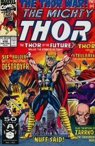 Thor #438 FN ; Marvel | Thor War 1
