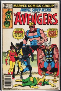 Marvel Super Action #29 (1981) The Avengers