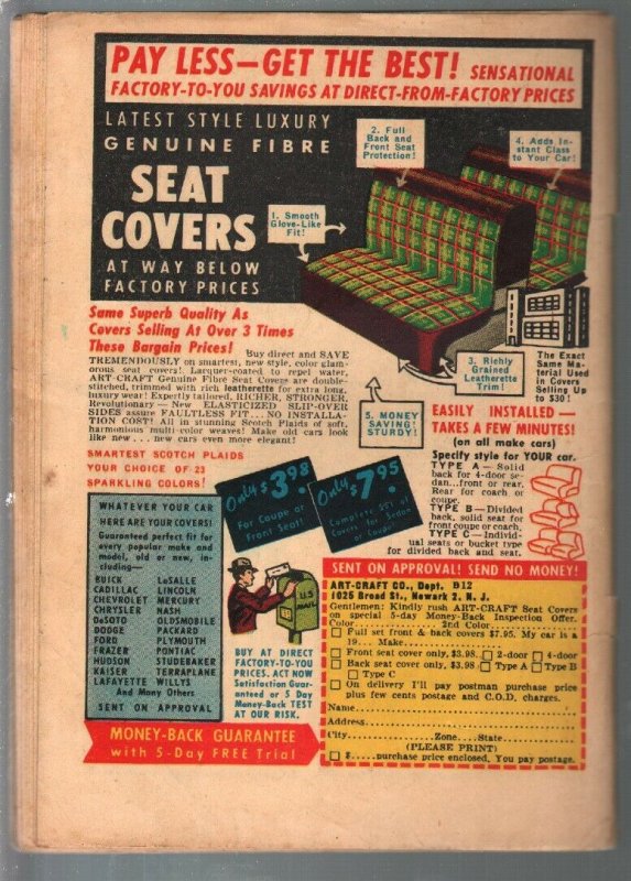 Romantic Adventures #3 1949-ACG-sailor love triangle-pre-code romance-G