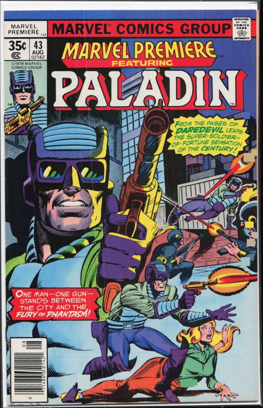 Marvel Premiere #43 (1978) Paladin