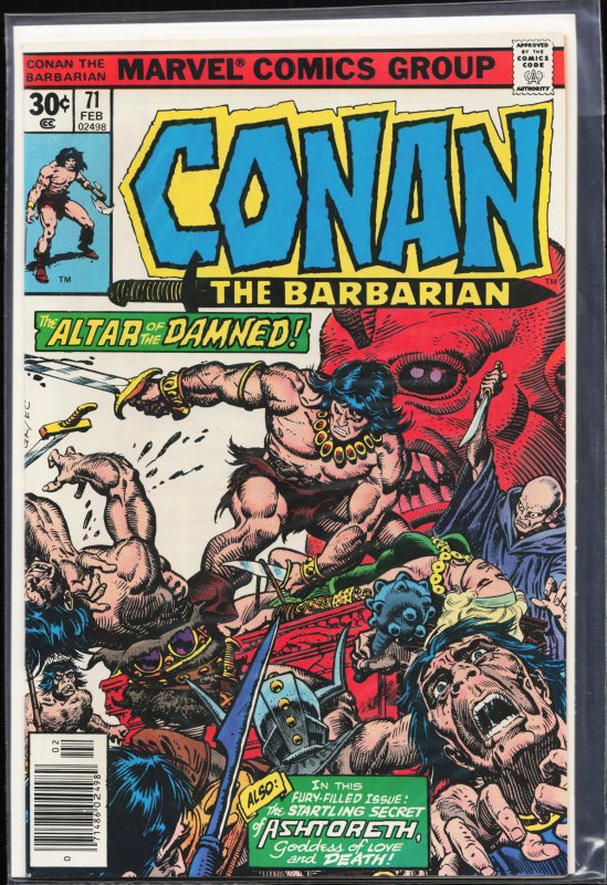 Conan the Barbarian #71 (1977) Conan