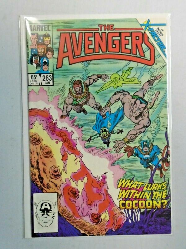 Avengers #263 Direct 1st Series 8.5 VF+ (1986)