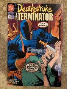 DeathStroke, the Terminator #2 NM-  (1991)