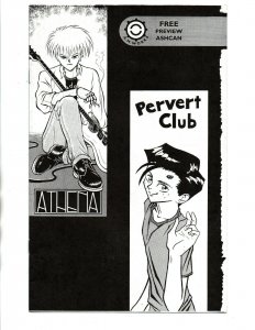 Pervert Club Preview Ashcan - A.M. Works - 1995 - NM 