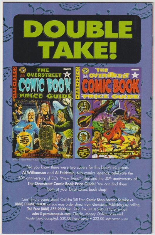 Crime Patrol #10 (Jan 2001, Gemstone), NM condition (9.4)