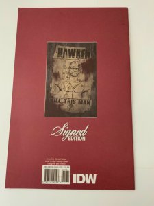 HAWKEN #1 1:10 TIMOTHY TRUMAN VARIANT COVER SIGNED EDITION IDW NM.