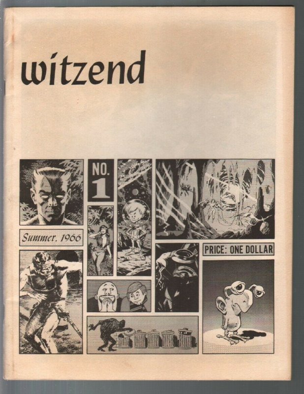 Witzend #1 1966-1st issue & printing-Al Williamson-Wally Wood-Frazetta-VG+