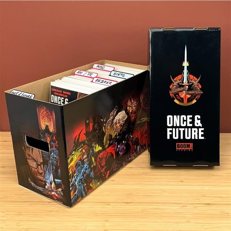Short Comic Box - Art - Once and Future Pack of 5