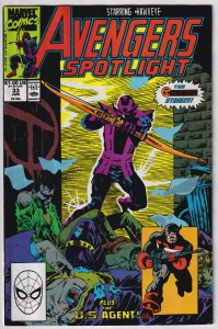 Avengers Spotlight #33 (1990) U.S.Agent