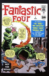 FANTASTIC FOUR  (1961 Series)  (MARVEL) #1 TOY BIZ Very Good Comics Book