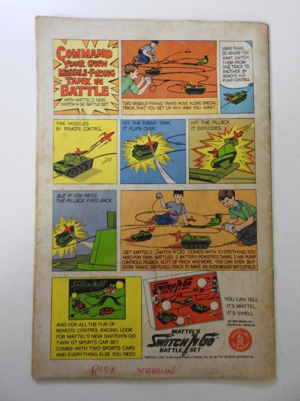 The Atom #26 (1966) GD Condition centerfold detached, ink on bc