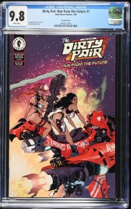 (2000) Dirty Pair Run From the Future #1 Adam Hughes Variant Cover CGC 9.8 WP