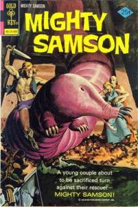 Mighty Samson #25 FN ; Gold Key | September 1974 Monster Worm