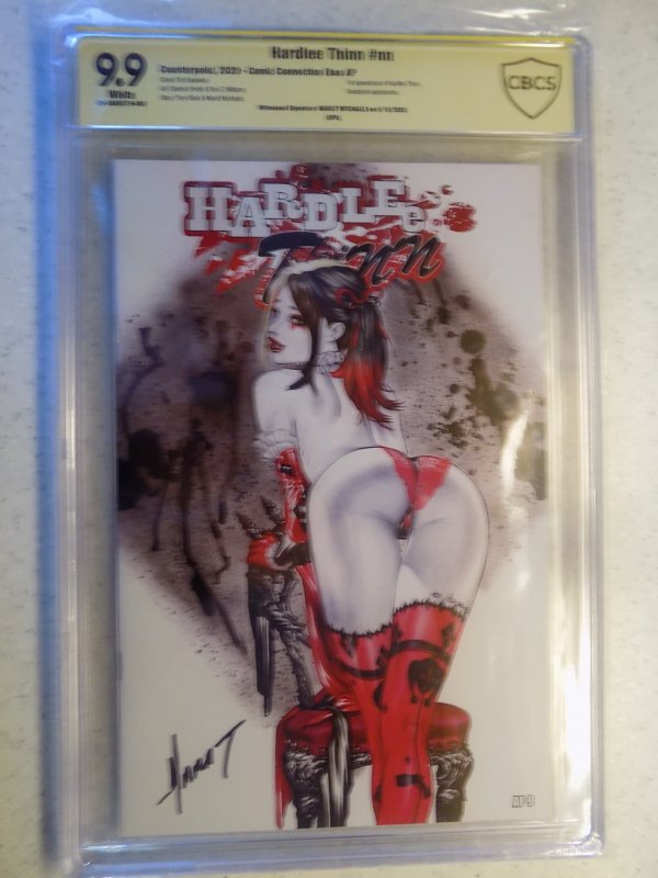 HARDLEE THINN COMIC CONNECTION EBAS GO ASS CBCS SS 9.9 SIGNED MARAT AP9 LIM 100