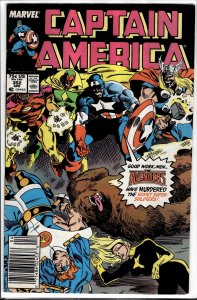 Captain America #352 (1989) Captain America [Key Issue]