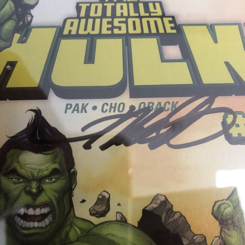 Totally Awesome Hulk (2016) # 1 (CGC SS 9.8) Signed Frank Cho * Marvel Comics