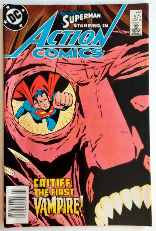 Action Comics #577 RARE MARK JEWELERS