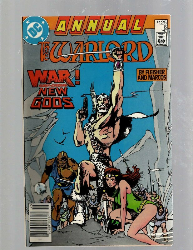 11 Comics Warlord 71 85 91 133 Annual 3 6 The Man of Steel 1 3 4 +MORE GB1