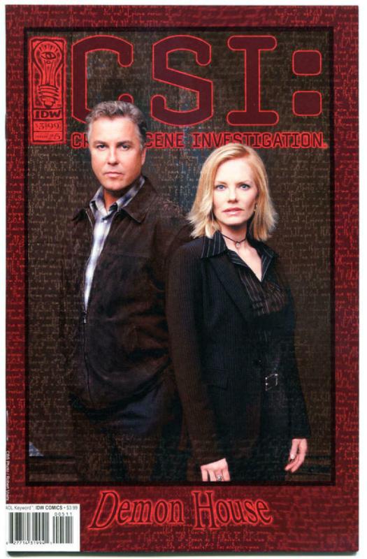 CSI / CRIME SCENE INVESTIGATION #1 2 3 4 5, NM+, Demon House, TV, Las Vegas,2004