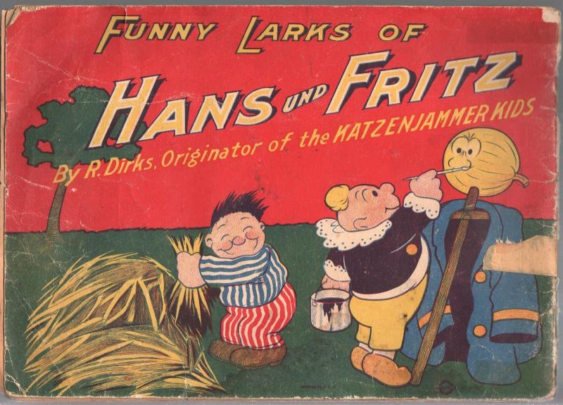 Funny Larks of Hans und Fritz 1929-Katzenjammer Kids-R. Dirks art-P/FR