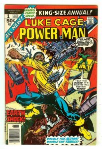 Power Man Annual 1   Punisher cameo in flashback