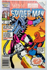 Web of Spider-Man #17 (VF/NM, 1986) NEWSSTAND