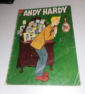 Andy Hardy (Dell) #5 golden age 1954 tv show radio comics teen humor cartoon