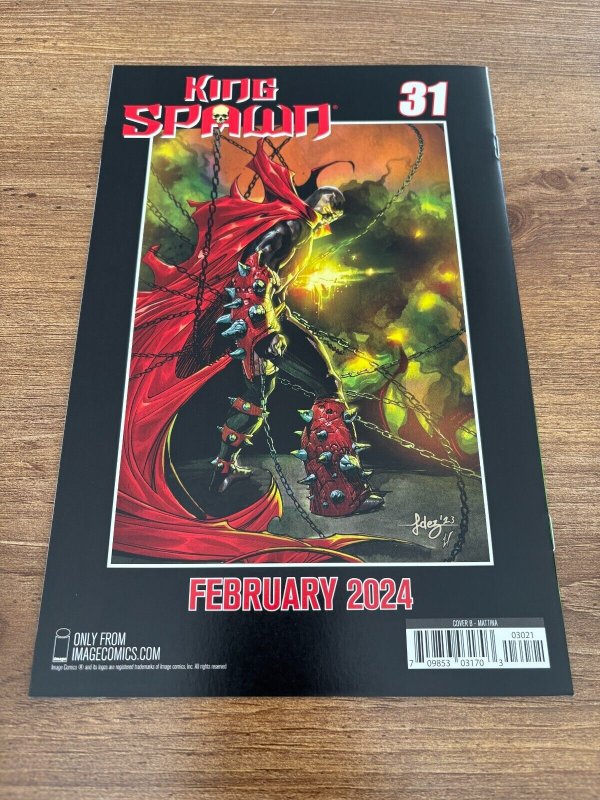 King Spawn # 30 NM Variant Cover 1st Print Image Comic Book McFarlane 14 J280