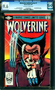 Wolverine Limited Series #1 CGC Graded 9.6