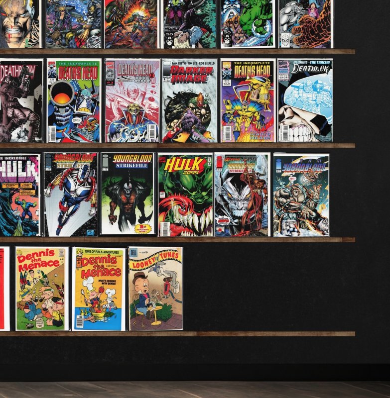 Huge Lot 140+ Comics with Deathblow, Youngblood, Youngblood Strikefile & More!