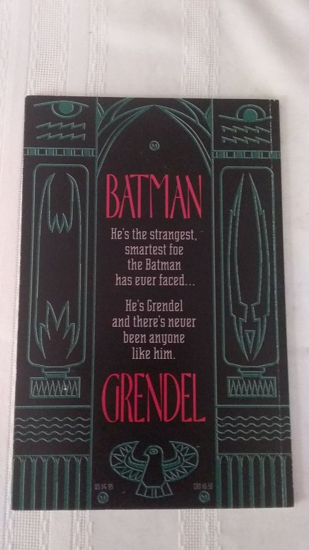 Batman/Grendel #1 Variant Cover (1993)