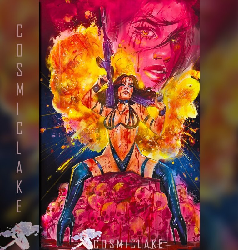 GUN HONEY DOUBLES DOWN #2 SUSPIRIA CON VIRGIN VARIANT PREORDER 6/20 ☪