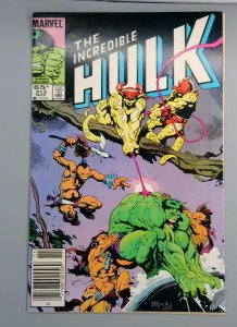 Incredible Hulk #313, VF+ Newsstand Marvel Comics 1985 JR1
