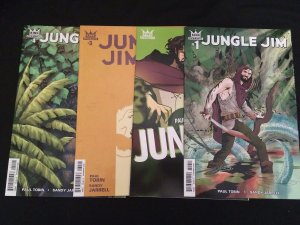 JUNGLE JIM #1, 2, 3, 4(King/Dynamite) VFNM Condition