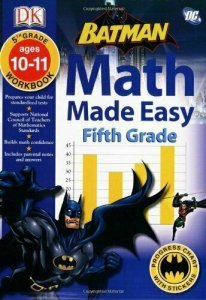 Batman Math Made Easy DK Publishing Fifth Grade Ages 10-11 Never Used