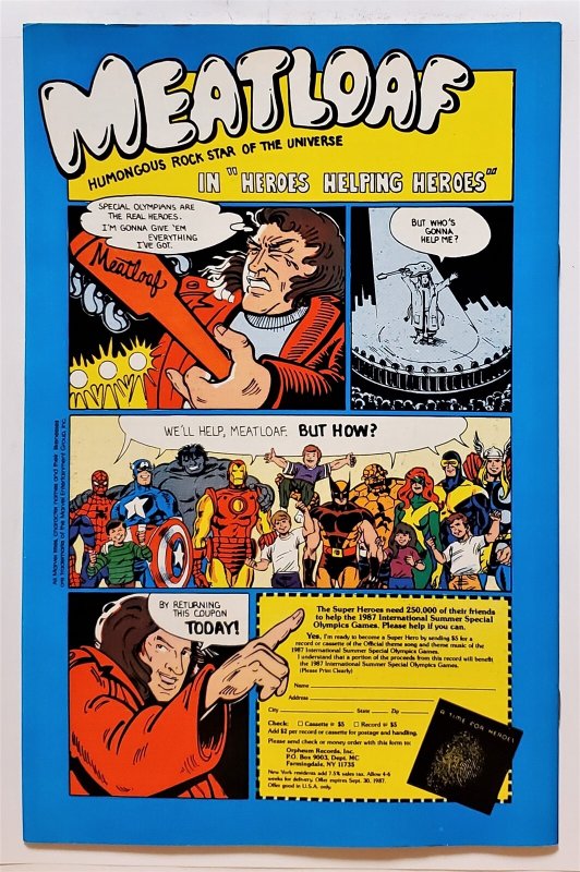 Silver Surfer #5 (Nov 1987, Marvel) VF+