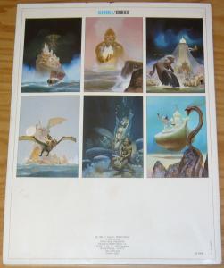 Seaworld portfolio by Segrelles (artist of the Mercenary) from NBM 1986