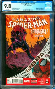 Amazing Spider-Man #8 CGC Graded 9.8 Spider-Girl backup story