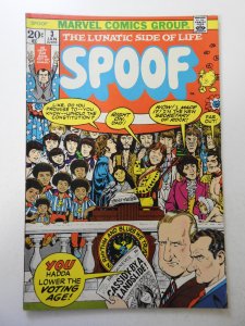 Spoof #3 (1973) FN+ Condition!